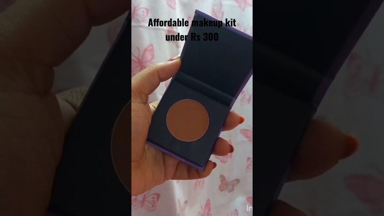 Affordable/Beginners Makeup kit under Rs 300.. #trendingshorts #makeup