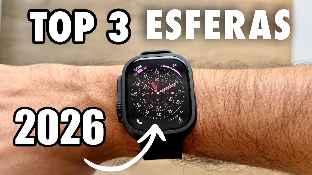 Mejores ESFERAS para Apple Watch Ultra en 2026 🔥 (Top 3 watchOS 2026)