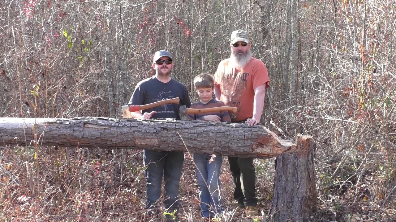 Can you cut down a large tree with a Small Forrest Axe?