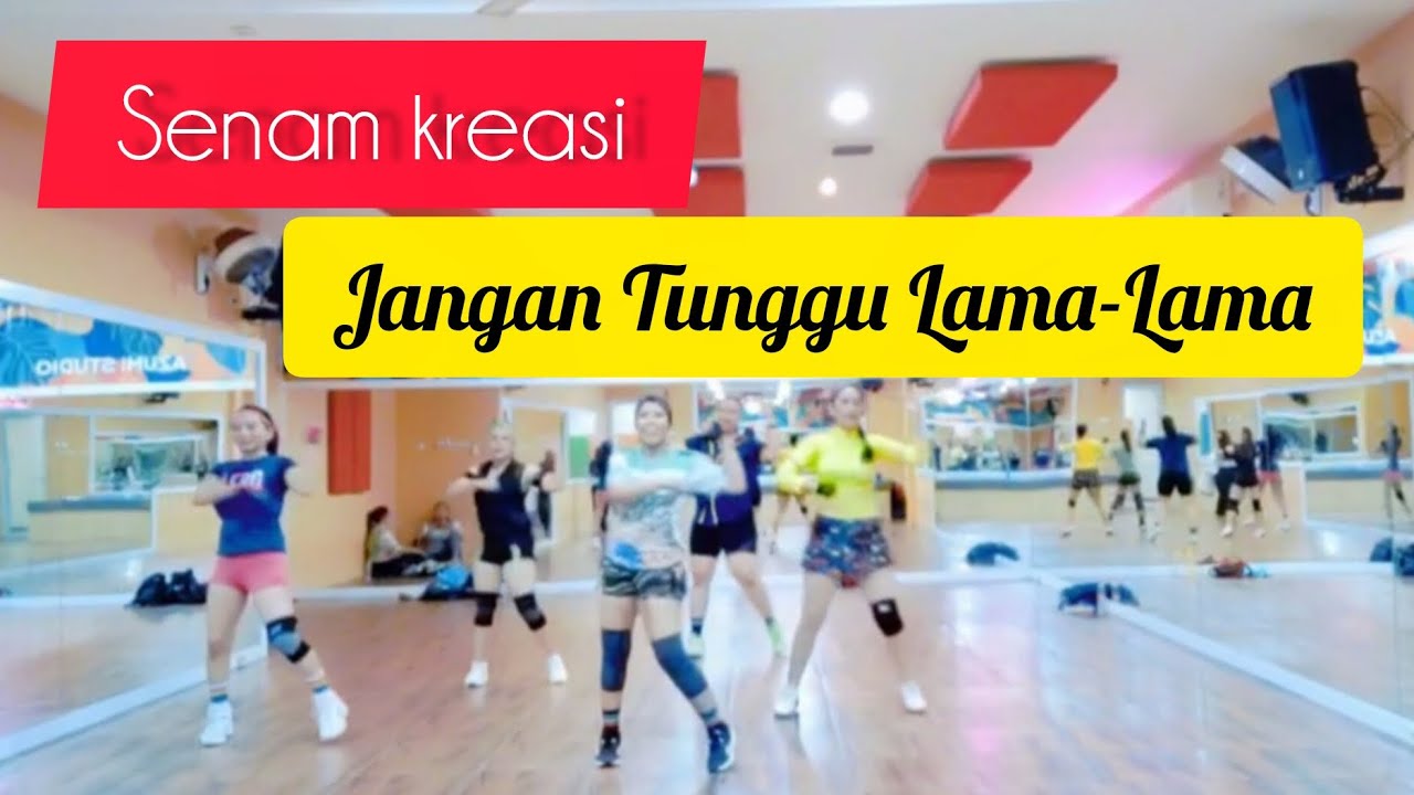 Senam Kreasi || Terbaru || Jangan Tunggu Lama-Lama || Musik Terbaru || koreo by Dewi Dhita 