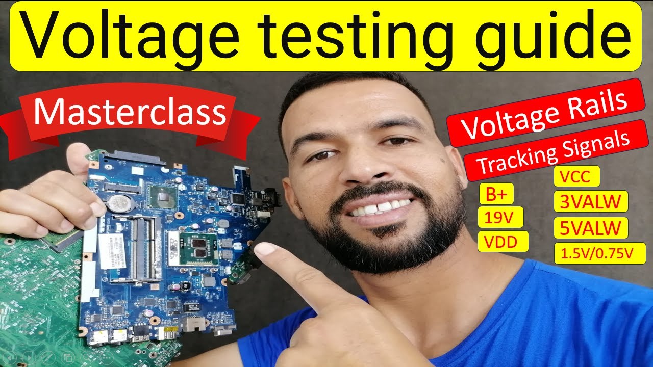 Complete Guide to Voltage Rails in Laptop Motherboard &ndash; Voltage testing guide