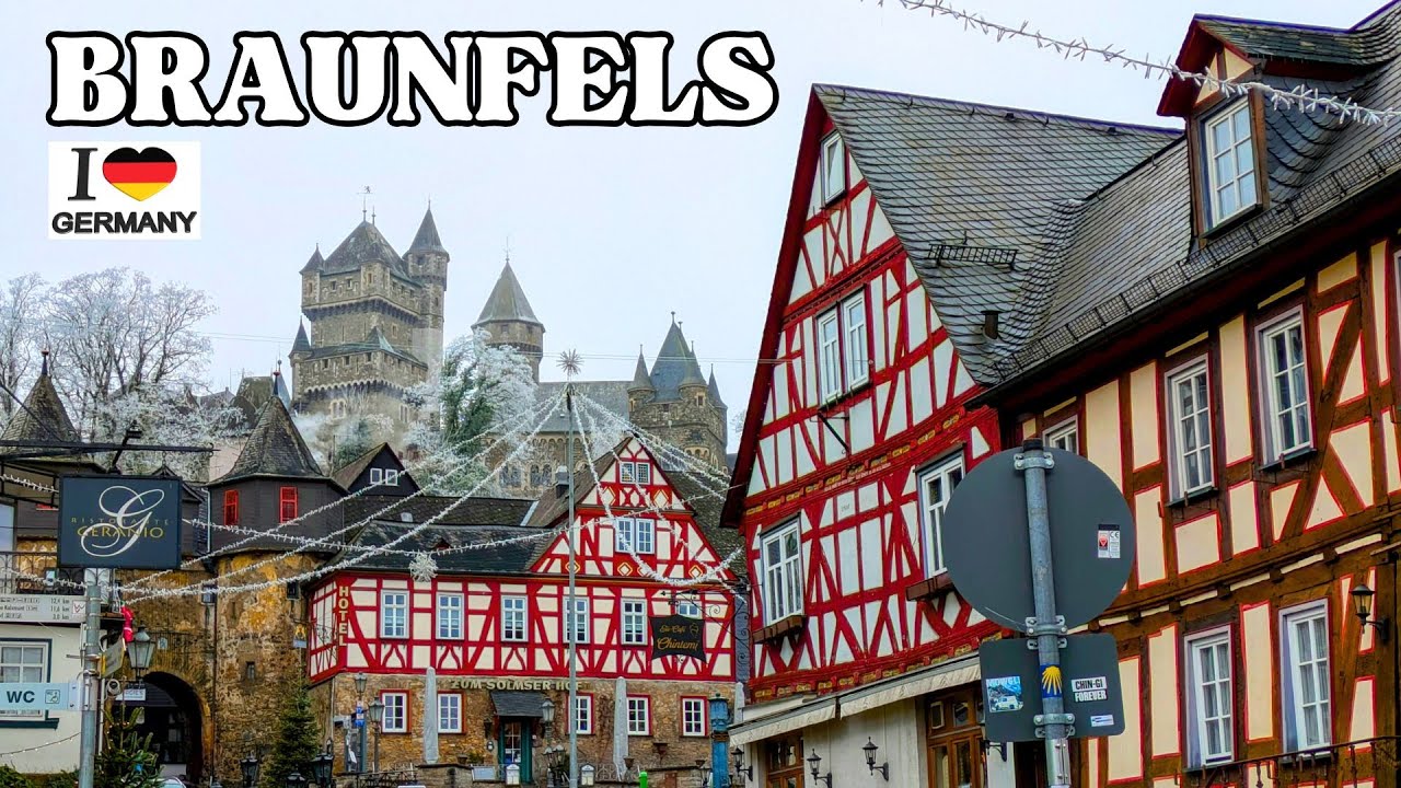 BRAUNFELS - Rundgang durch die historische Altstadt und das Schloss - Top Reiseziel im Taunusgebirge