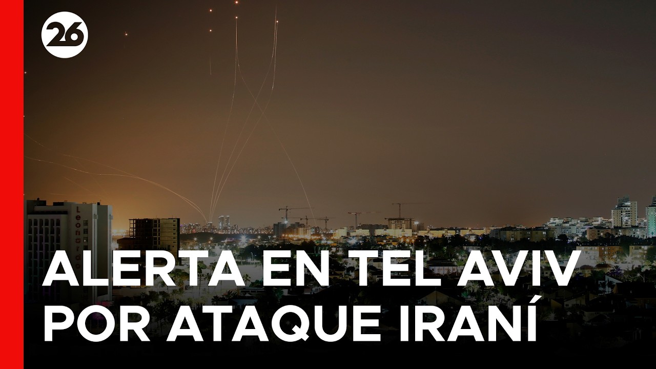 🚨 EN VIVO - ISRAEL | Sirenas en Tel Aviv y máxima tensión con Irán