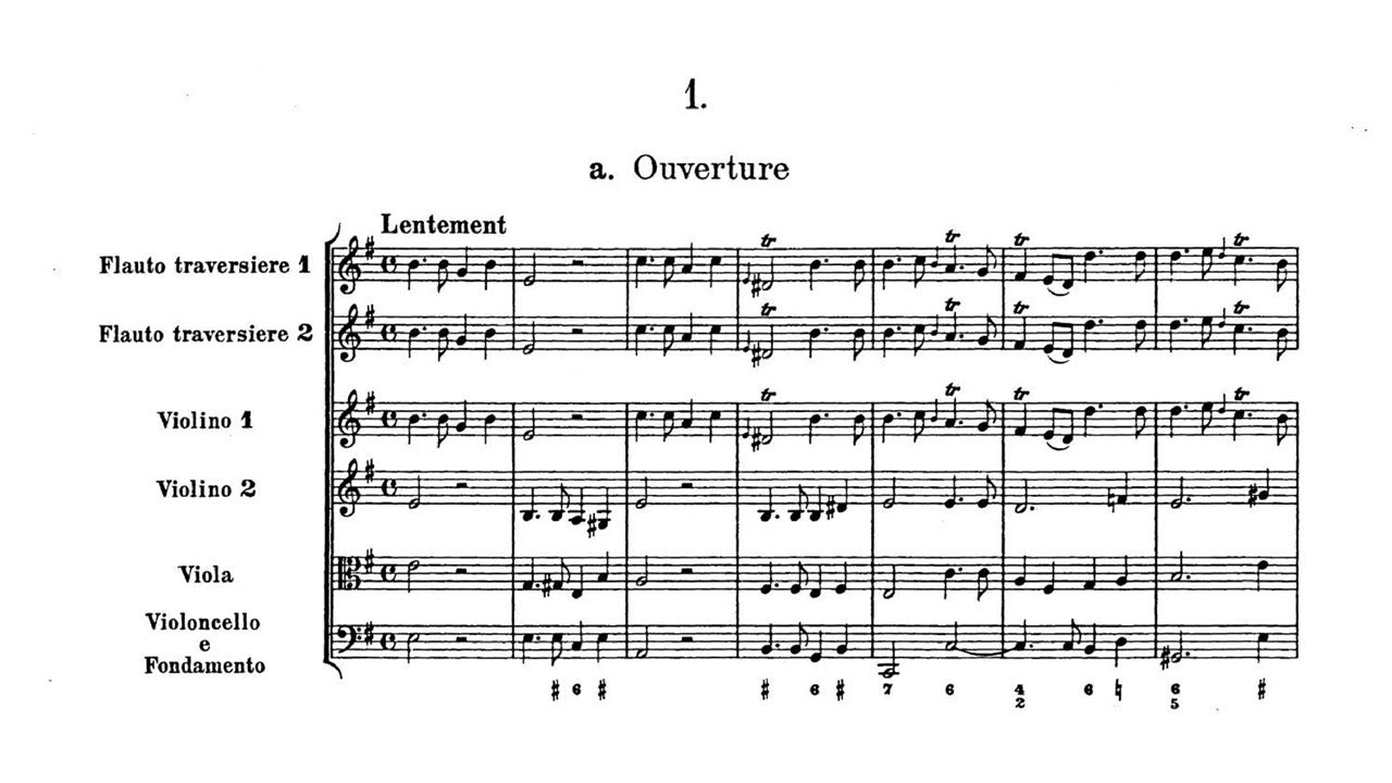 G. Ph. Telemann - "Musique de Table" 1/1, Ouverture-Suite in E minor, TWV 55:e1 (Belder)
