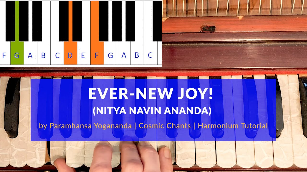 Ever-New Joy (Nitya Navin Ananda) | Harmonium Tutorial | Paramhansa Yogananda