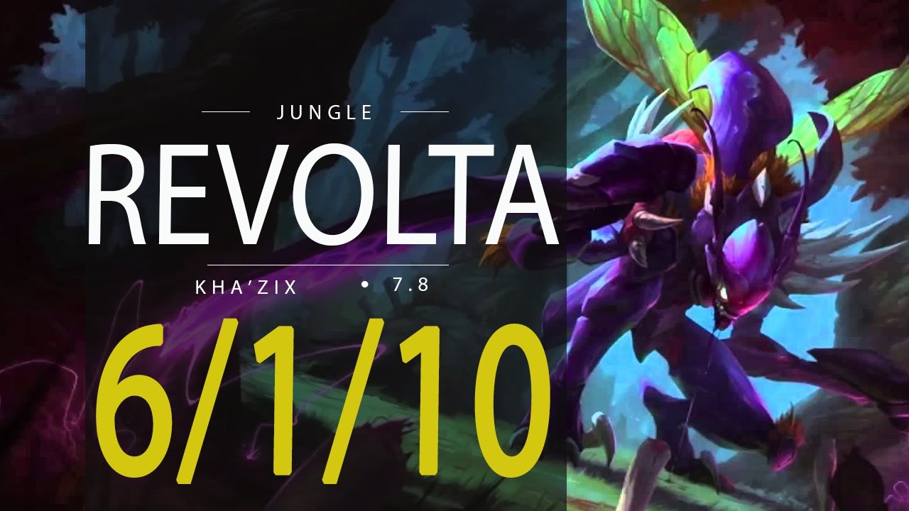 LOL ProTV - Revolta - KHA'ZIX JG vs NIDALEE (20/04/2017)