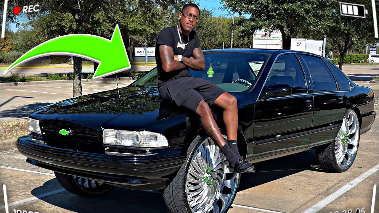 MY NEW 96 IMPALA SS ON 30 INCH RIMS
