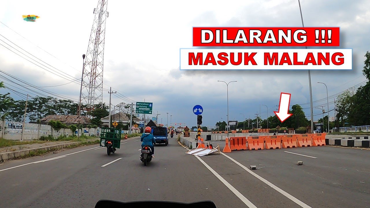 Gak Boleh MASUK MALANG !!! Karanglo DITUTUP !!!