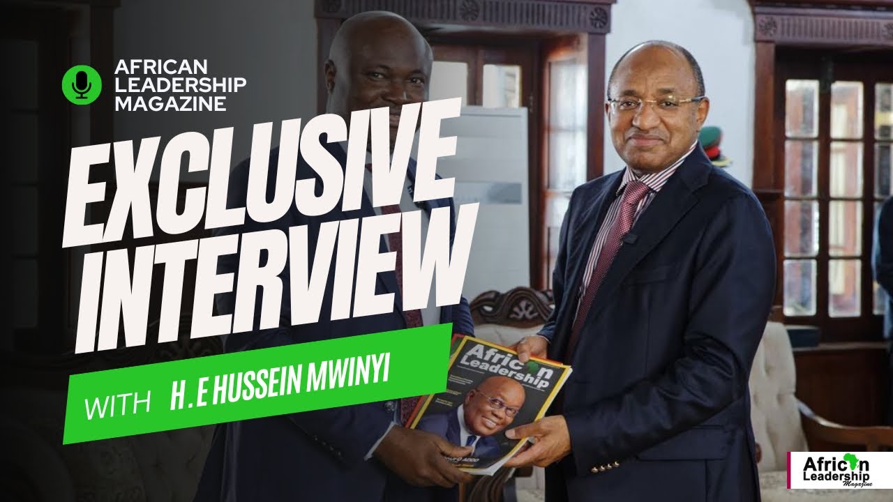 Exclusive Interview with His Excellency President Hussein Mwinyi, President of Zanzibar.