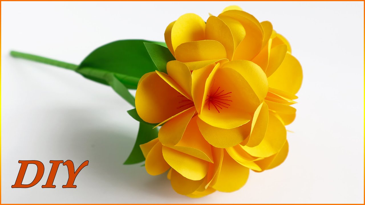 How to make paper flowers/Paper Ideas