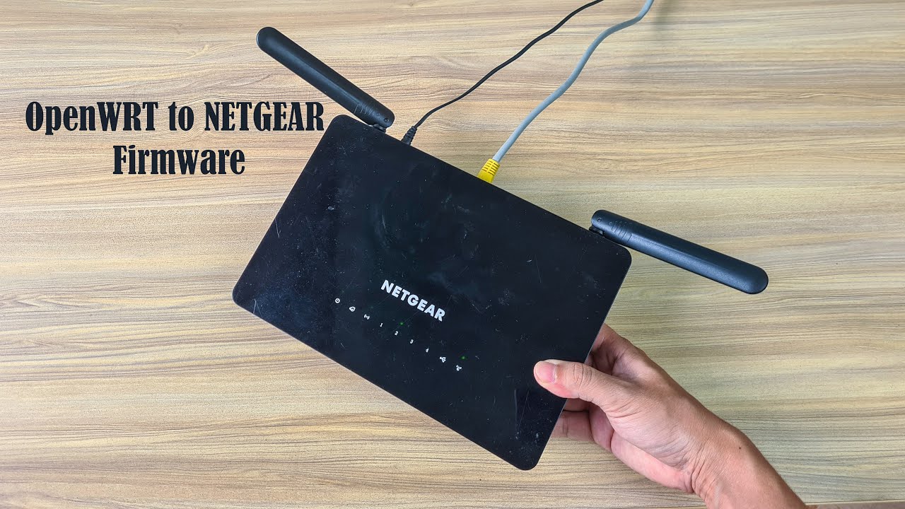 Как вернуть NETGEAR из OpenWRT
