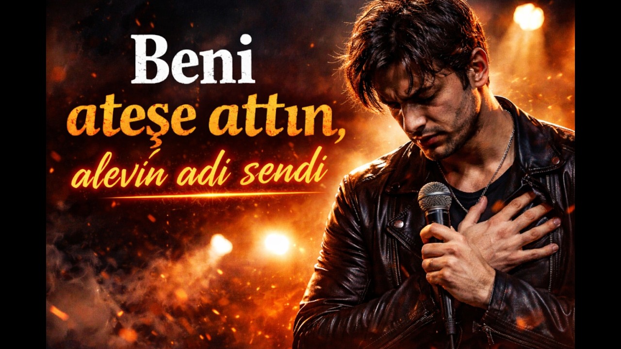 Beni ateşe attın, alevin adı sendi  -  Duygusal Türkçe Şarkı