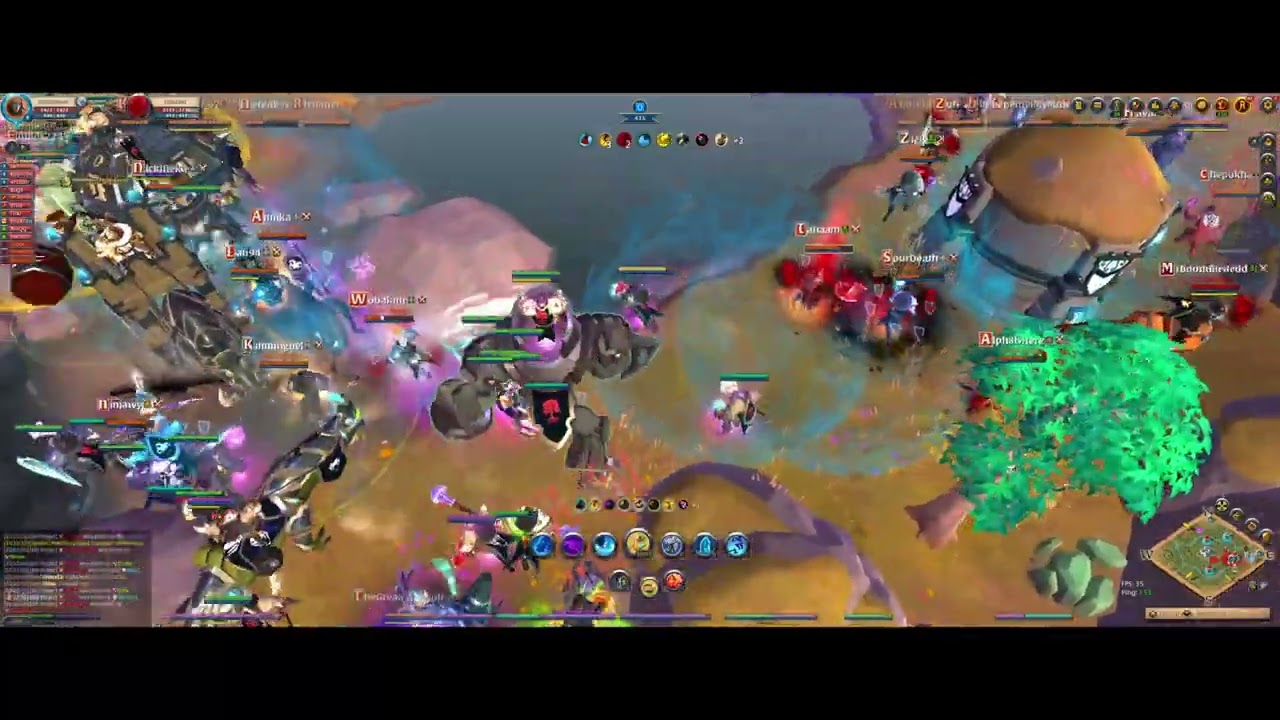 CG + Take Care против EQMS - Бой 2 - Albion Online