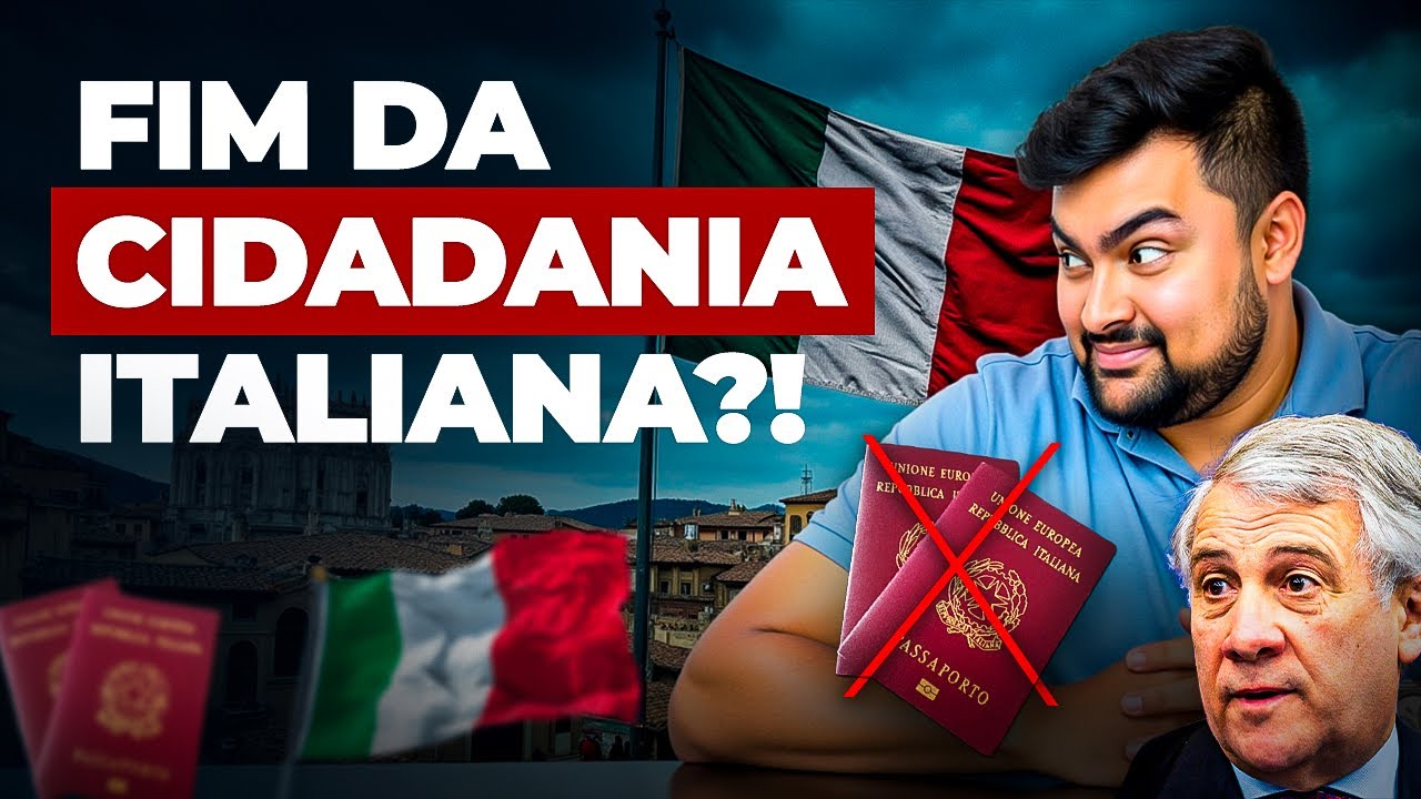 🚨URGENTE!! Italia muda leis e deixa 90% SEM DIREITO à cidadania?!