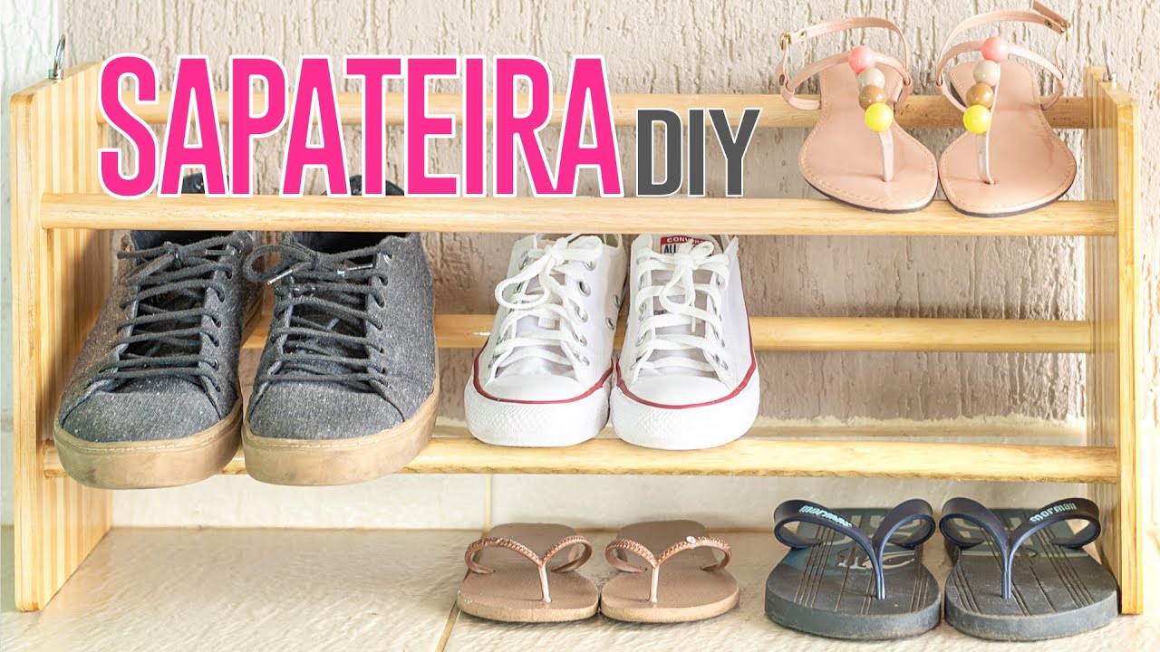 Sapateira DIY Fácil, Rápida e Gastando Pouco