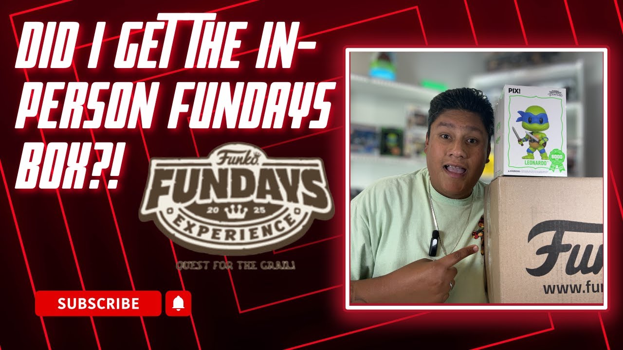 Funko Fundays Box of Fun 2025 + CHASE Roulette! Did I Get the In-Person Box?! 🎁🔥