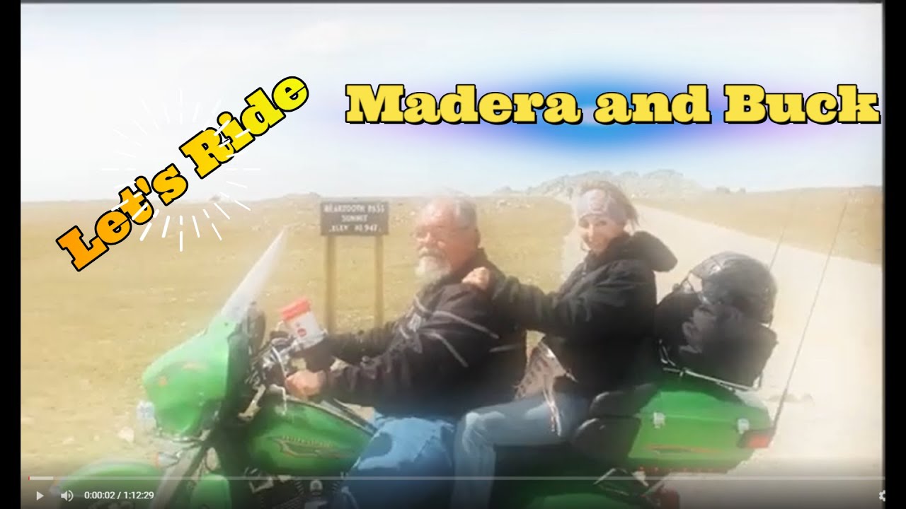 Let's Ride With Madera and Buck: Cheyenne, WY to Nashville, TN on a Harley Davidson Motorcycle