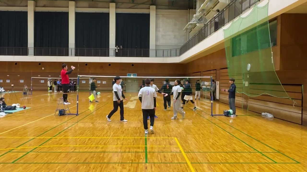 2/8 だるまカップ　トーナメント2試合目(準決勝)　Ｂｂ