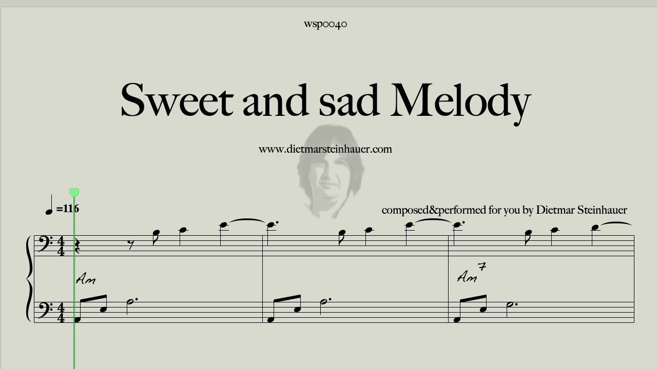Sweet and sad Melody  -  2025  -  Dietmar Steinhauer