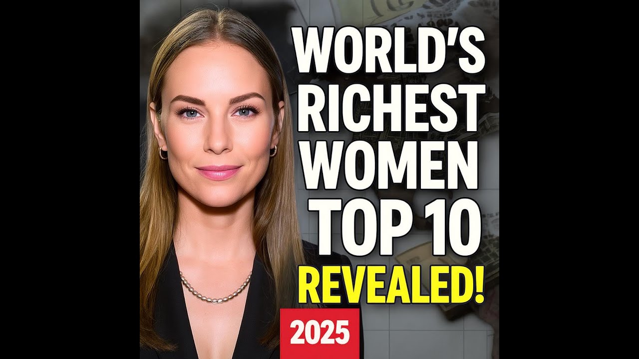 Unveiling Billions: The Top 10 Richest Women in the World (2025) | Empires, Philanthropy & Power