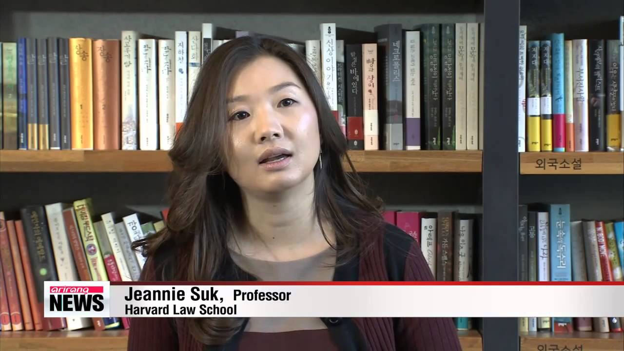 Harvard Law Professor Jeannie Suk Publishes Book in Korea [Arirang News]