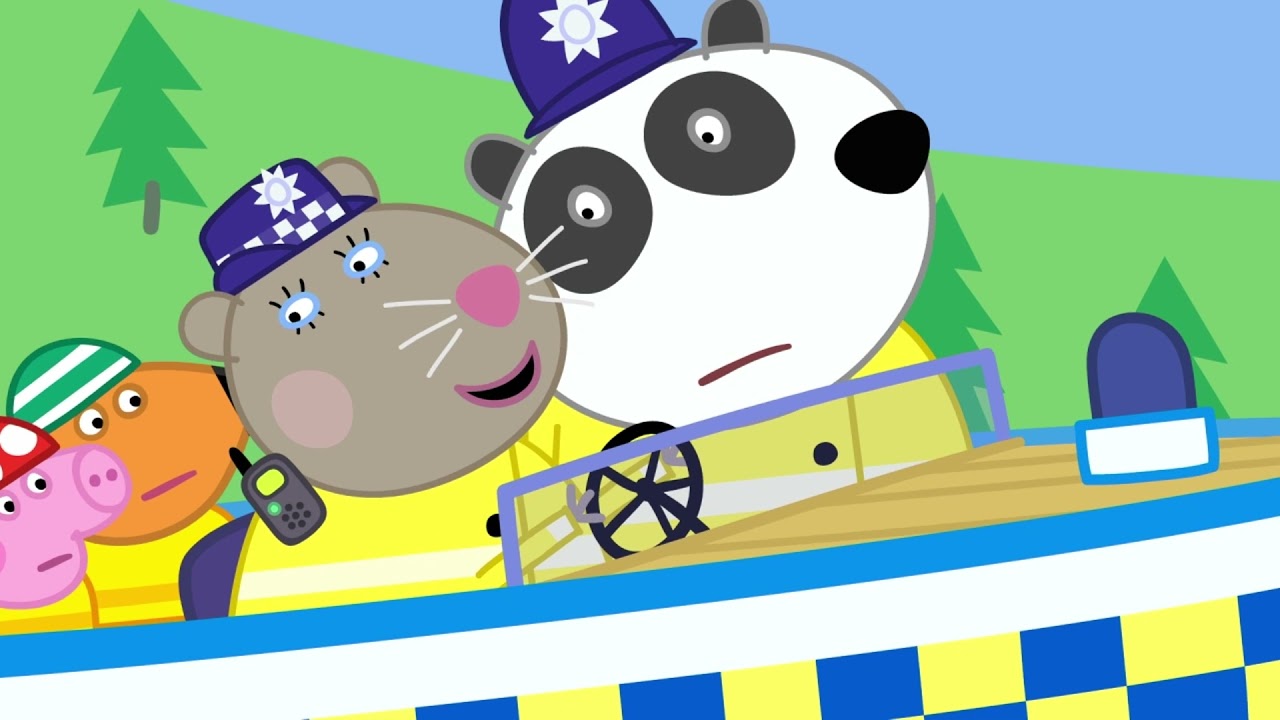Peppa Pig | Police Boat | Peppa Pig Official | Family Kids Cartoon