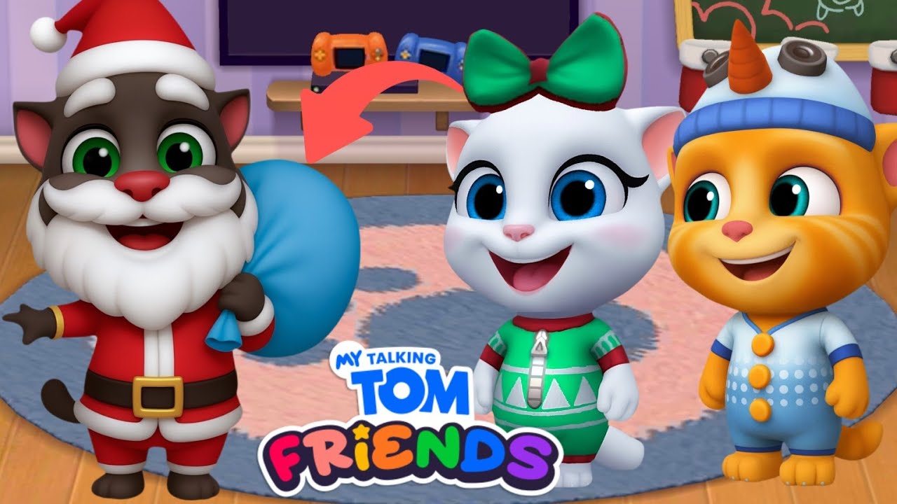 ALL NEW Christmas Secrets! My Talking Tom Friends Christmas 2025 Update Gameplay 