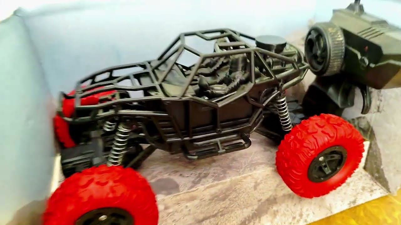 Remote Control Monster Truck - Unboxing 4&times;4 Monster Car - RC Monster car Unboxing & Testing