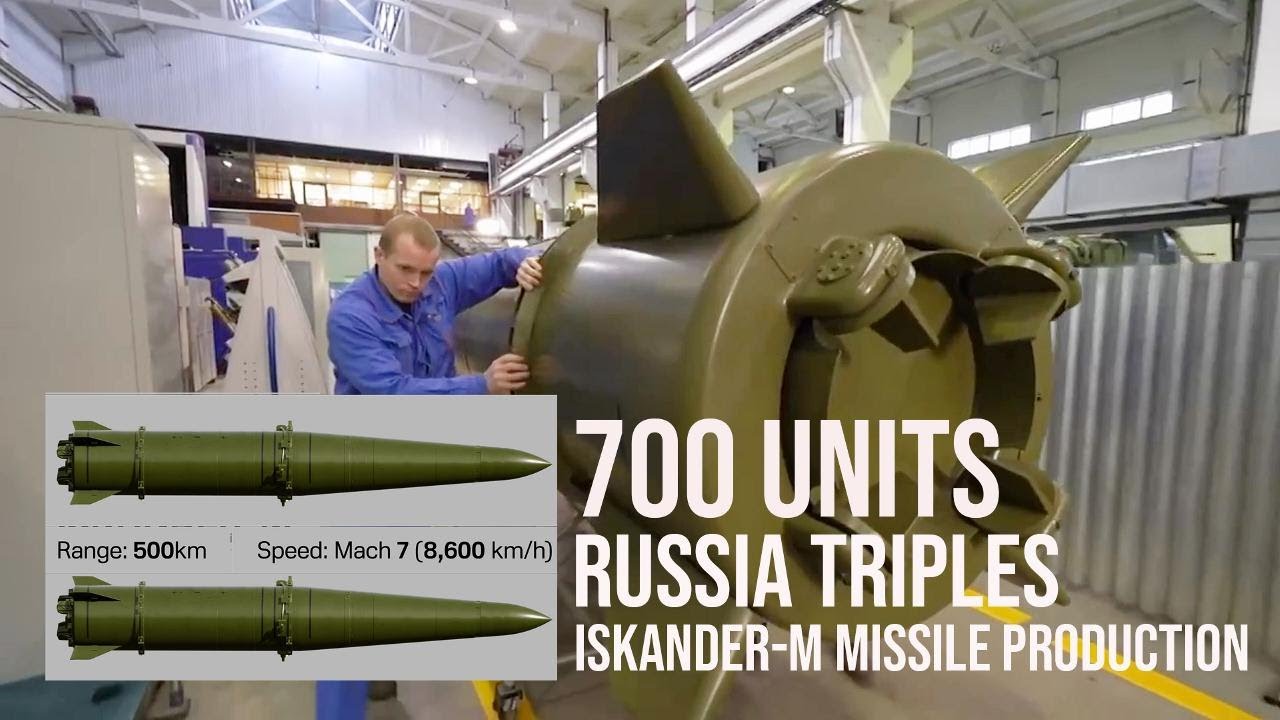 Russia Triples Iskander-M Missile Production to 700 Units in 2024 Amid Strategic Military Buildup