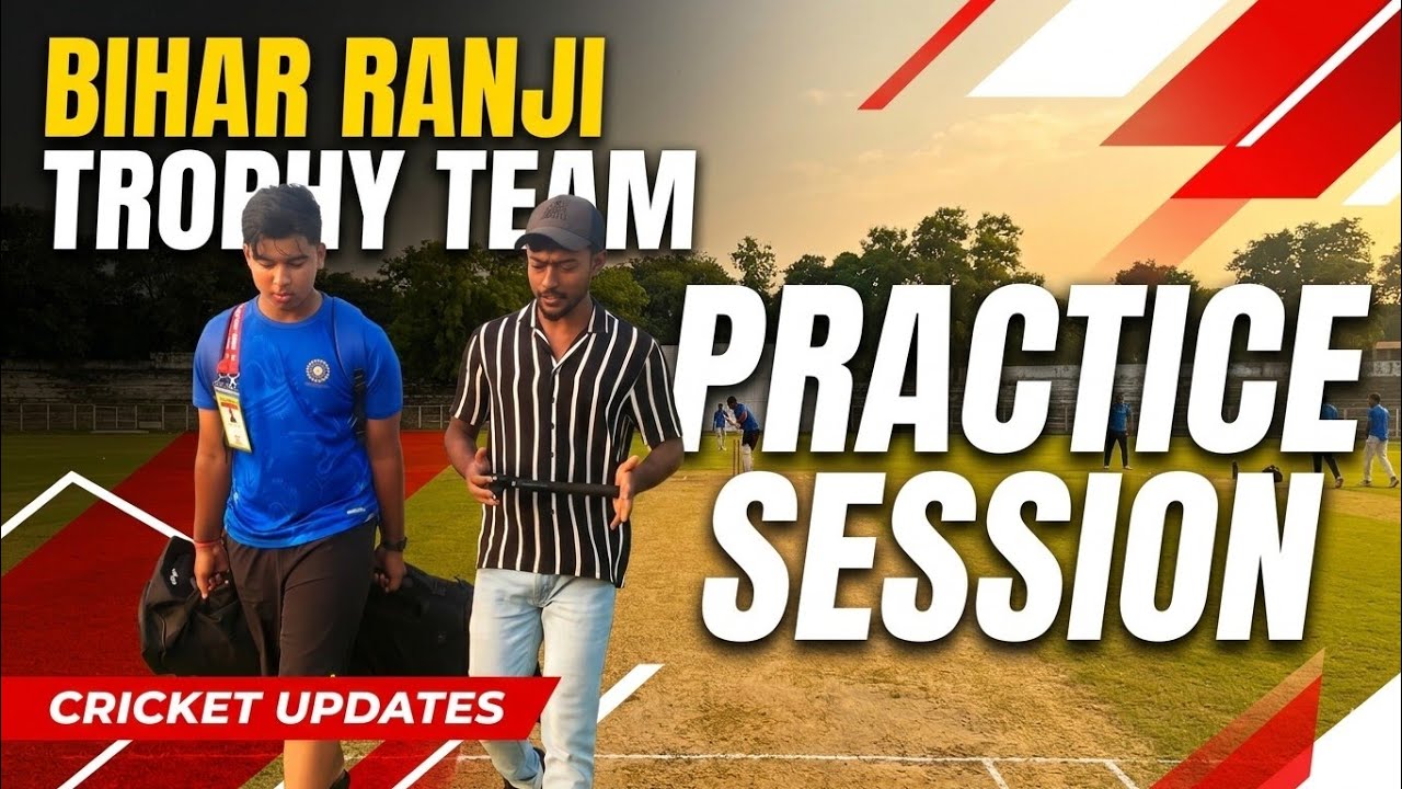 Bihar Ranji Trophy Team Practice Session : Vaibhav suryavanshi, Sakibul Gani, Ranji Trophy & Prep.