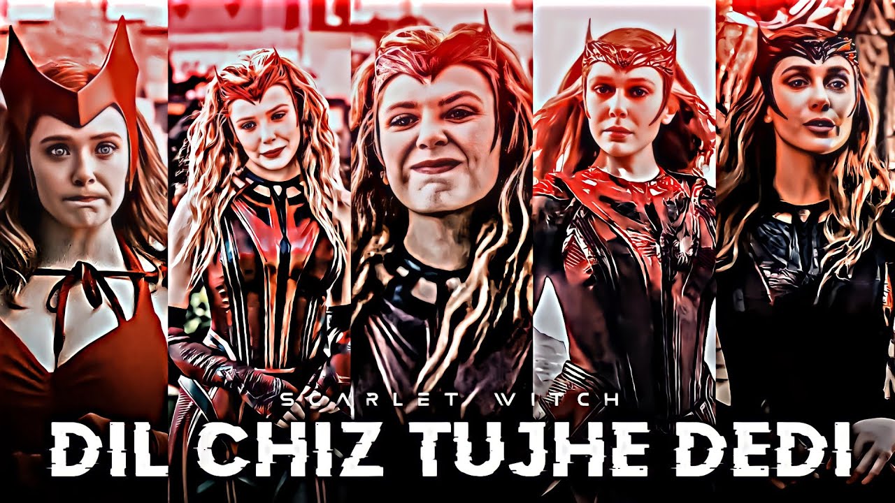 SCARLET WITCH FT. DIL CHIZ Wanda Edit | Wanda Maximoff - Akash Editx