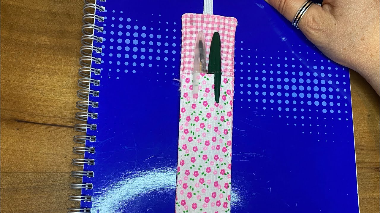 Portalápices de tela