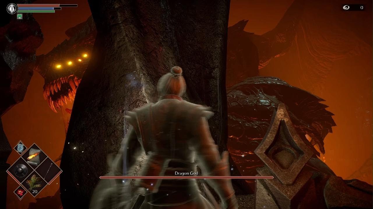 Demon's Souls Dragon God Stealth Boss