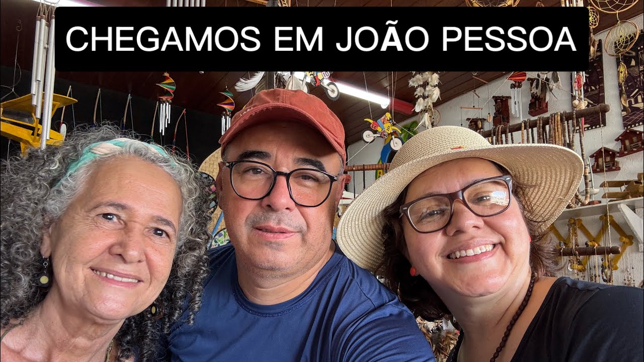Chegamos em João Pessoa e passeamos logo no MAP Mercado de Artesanato da Paraíba . Confira o video!