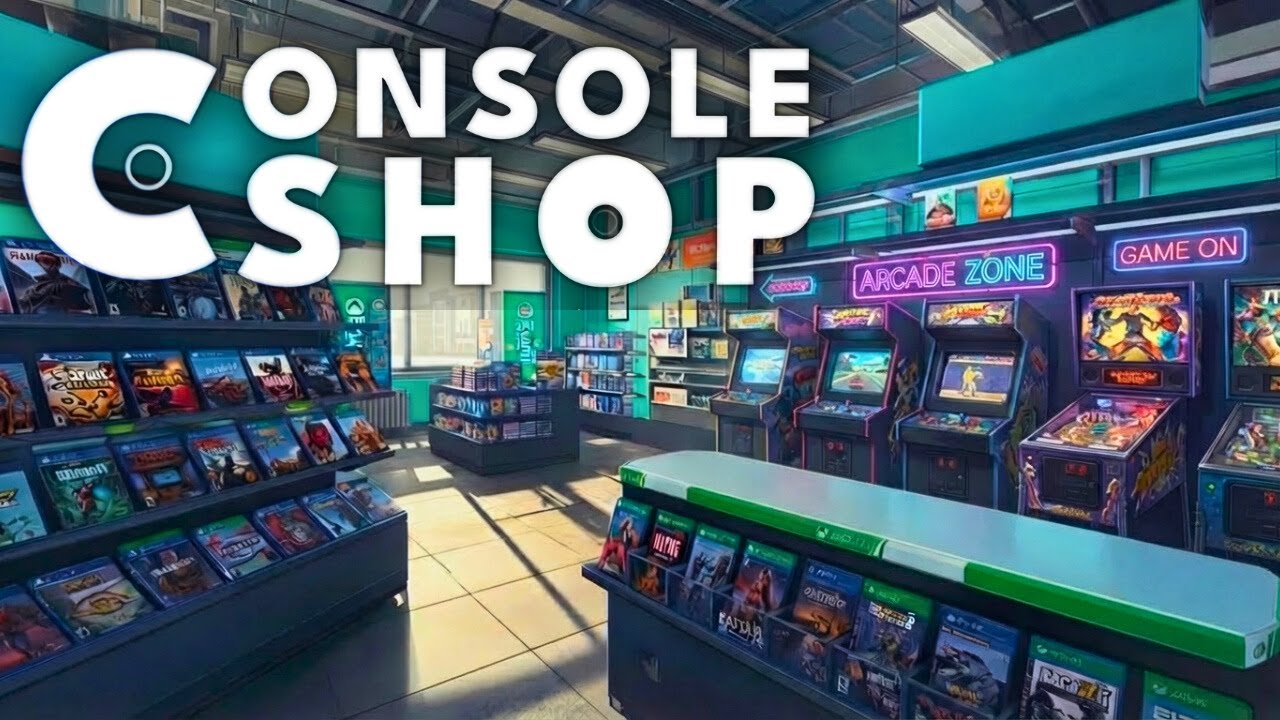 BIG Update! Arcade Added & First Employee Hired | Console Shop Sim | Part 4
