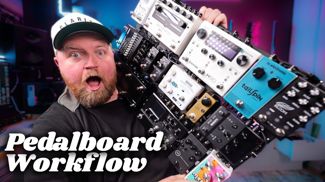 Рабочий процесс педалборда Worship 2025 с MC8 Pro