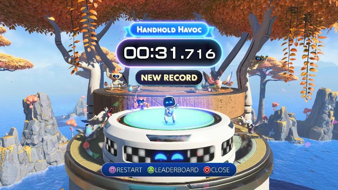 ASTRO BOT Handhold Havoc Speedrun in 31.716 - Former World Record!