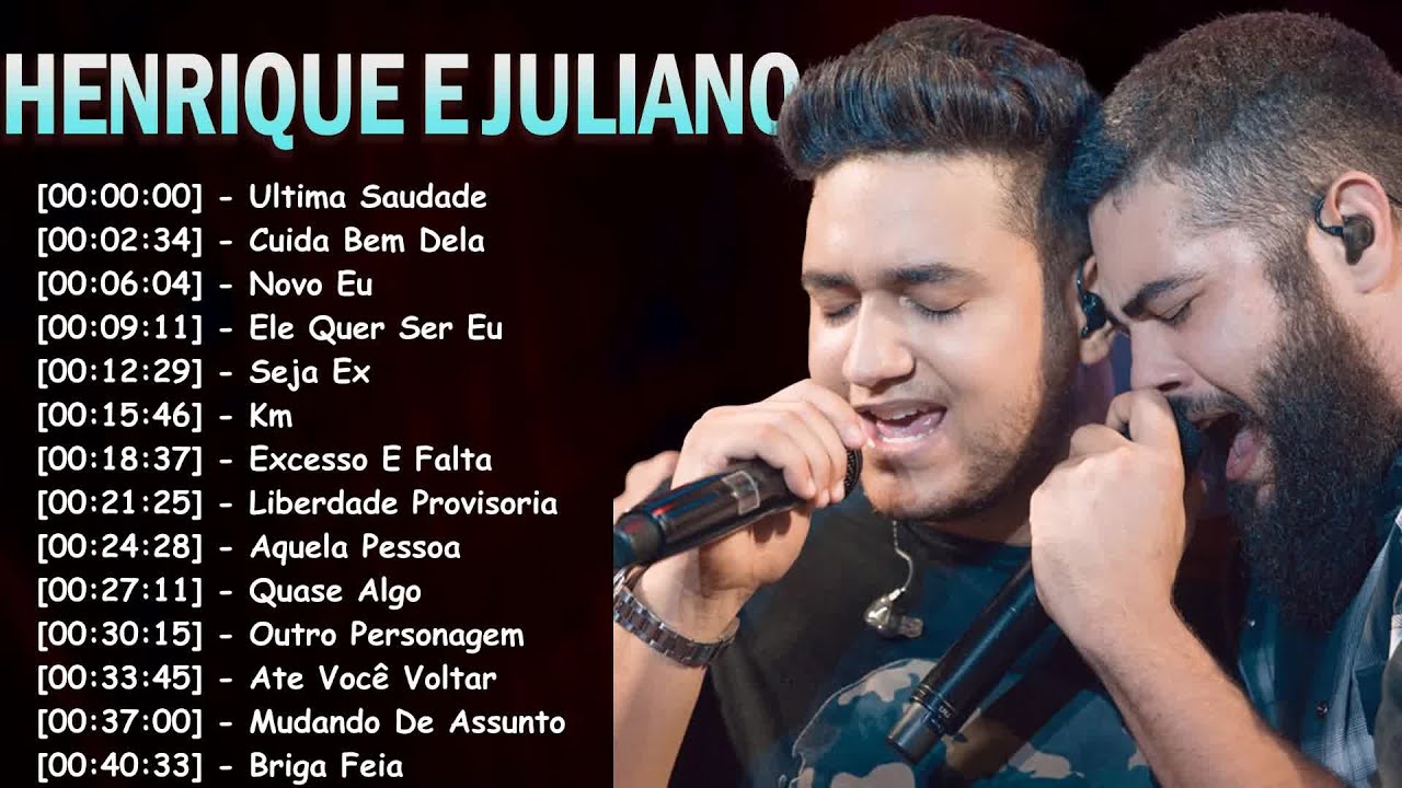 Henrique e Juliano 2026 | As Melhores Sertanejo Hits Romântico Mais Tocadas do Brasil
