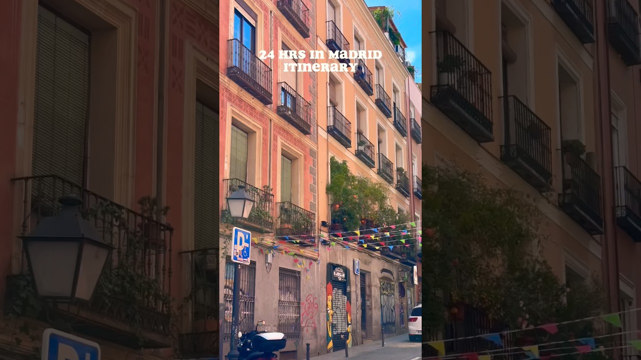 How to spend 24 hours in Madrid 🇪🇸 Details in the comments! #madrid #spain #europe #travel #viajar