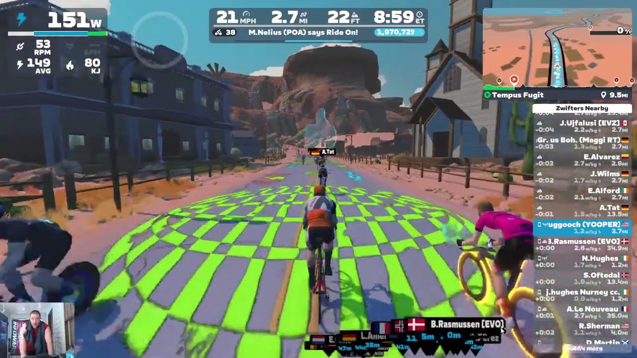 Zwift - Tempus Fugit in Watopia