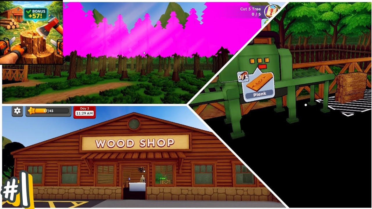 محاكي امبراطوريه الخشب #1 : بداية صاحب اكبر امبراطوريه خشب في العالم 🌲💵😊😊 | FOREST INDUSTRY EMPIRE