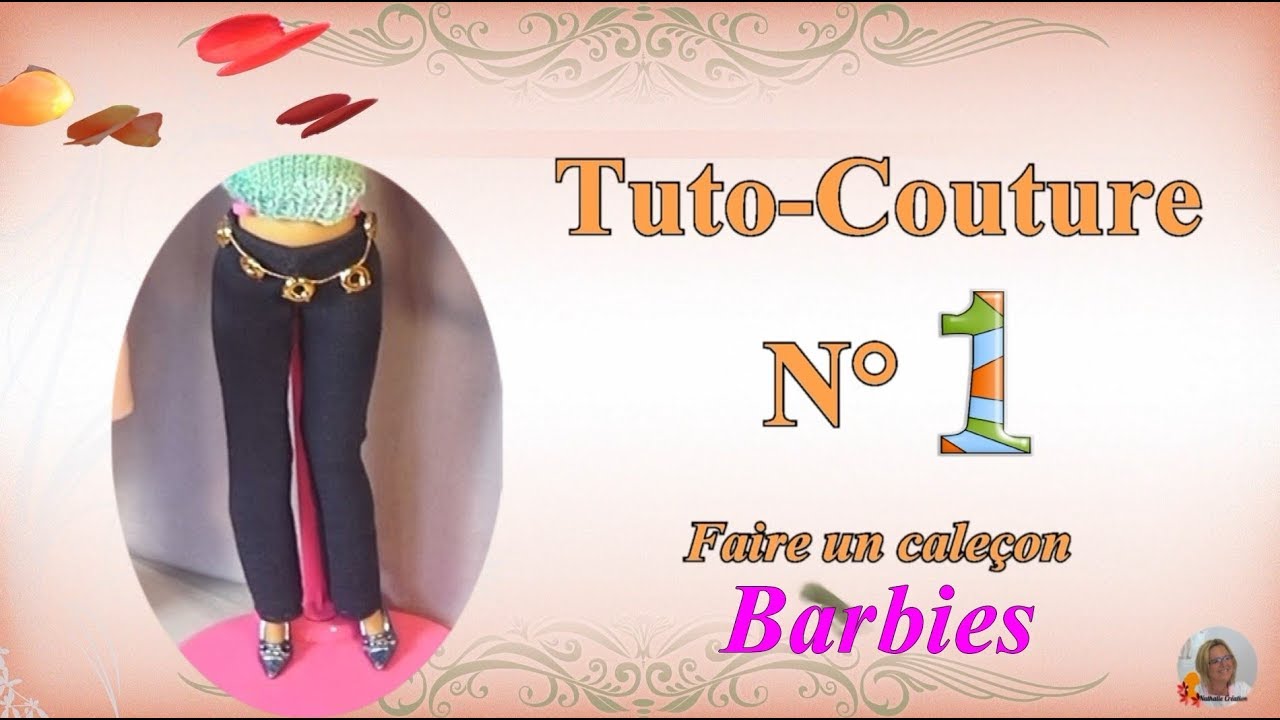 📍 Tuto couture N°1 | 👖 Coudre un caleçon (Legging) pour Barbie