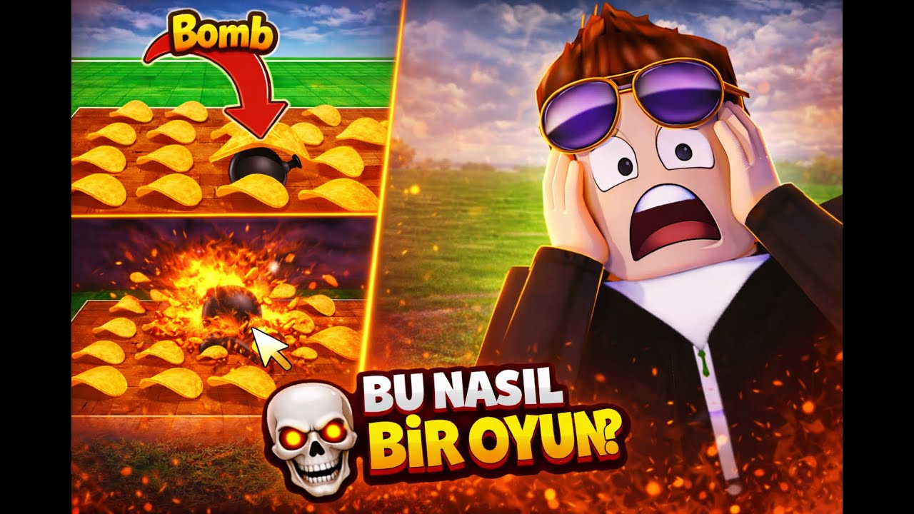 Yanlış cipsleri seçersen ölersin oynadım ROBLOX