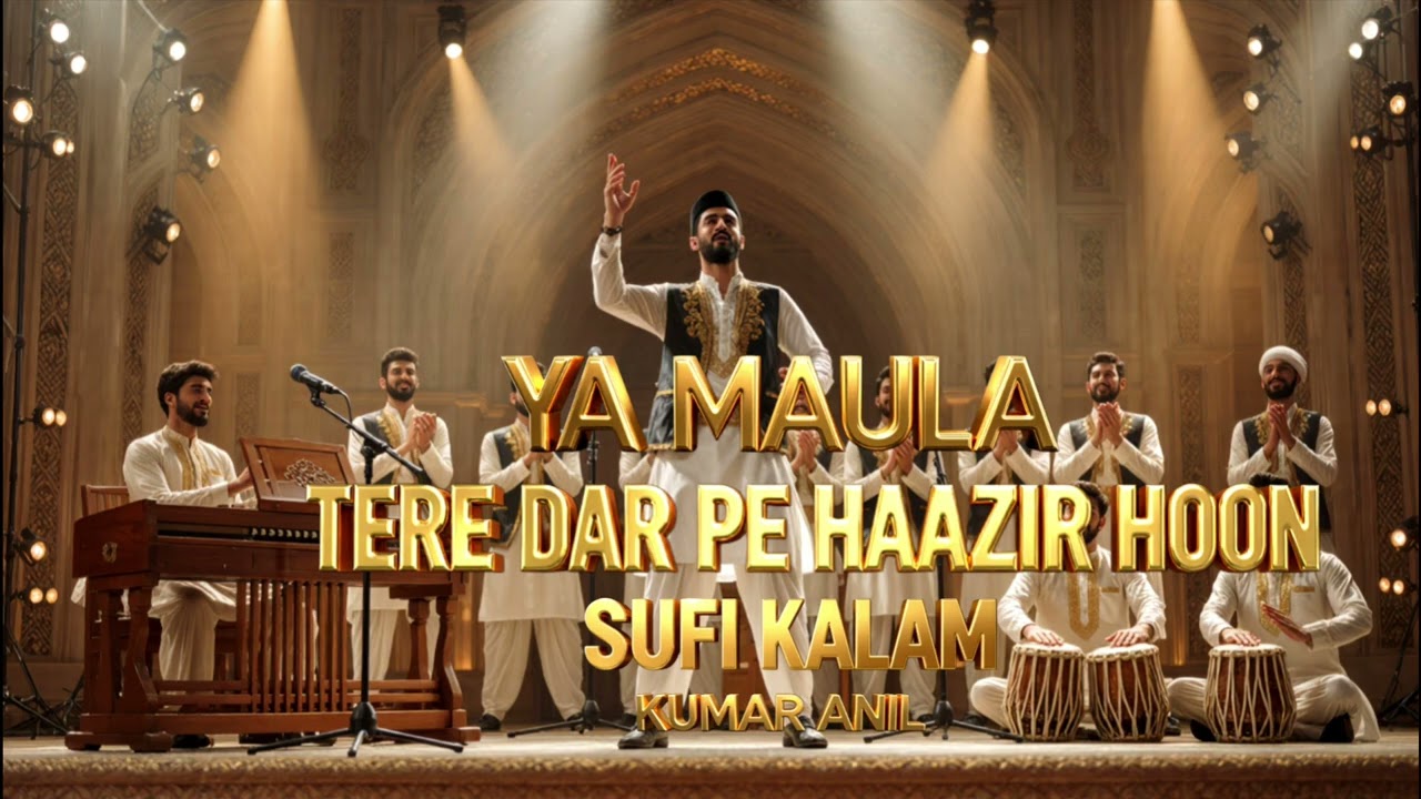 YA MAULA | Tere Dar Pe Haazir Hoon | Sufi Kalam 2026 | Kumar Anil