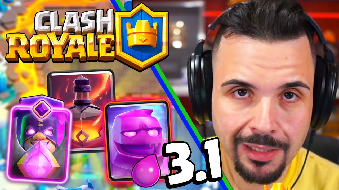 NEW E-GOLEM 3.1 Nihil e Poia EVO - CLASH ROYALE