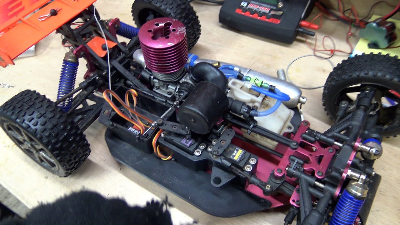 Cleaning My Thunder Tiger EB4 After Its' First Run