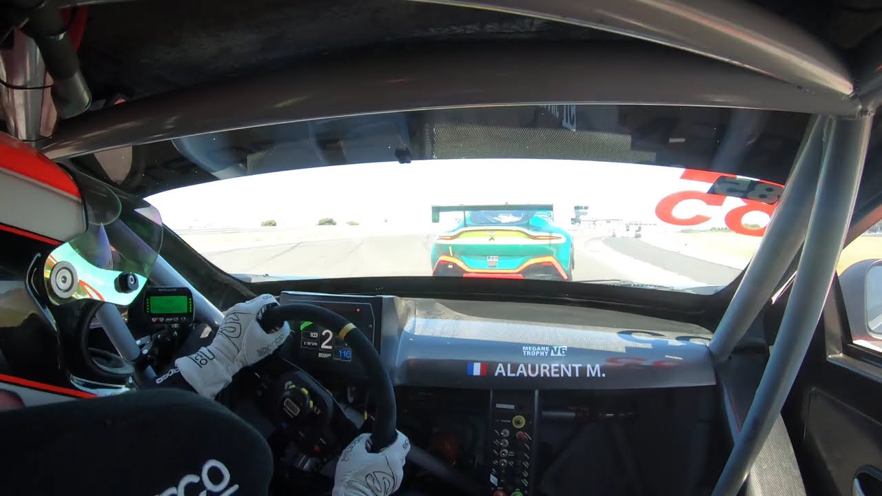 LEDENON DEPART COURSE 1 MICKA RACING RENAULT MEGANE V6 TROPHY