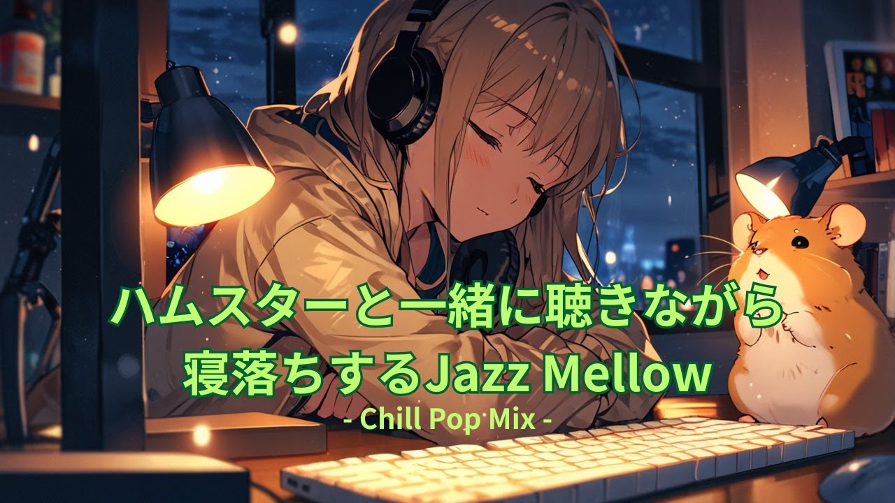 【洋楽】ハムスターと一緒に聴きながら寝落ちするJazz Mellow | Jazz Mellow to Fall Asleep with Your Hamster