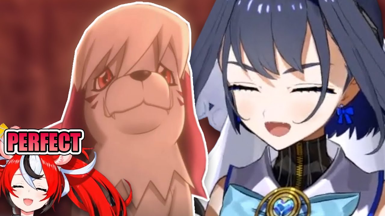 Kronii giving Labramon a Valley Girl Accent