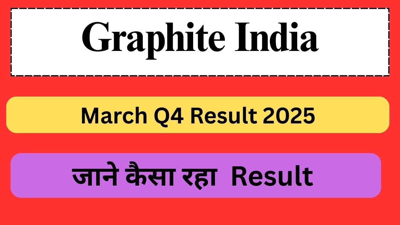 Graphite India March Q4 Result news| Graphite India result 2025 news| Graphite share latest news